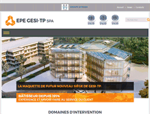 Tablet Screenshot of gesi-tp.com